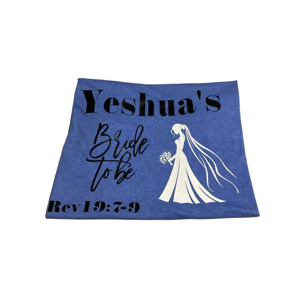 Bride To Be Retro Custom Printed Tee Shirt L